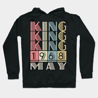 1968 - King May Retro Vintage Birthday Hoodie